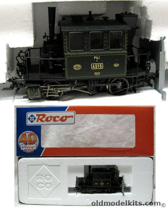 Roco HO Glaskasten Bavarian Ptl 2/2 BR 983 Locomotive - 'The Glass Box', 43339 plastic model kit